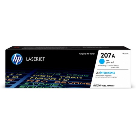 HP toner ciano Laser 207A (PART NUMBER: W2211A)