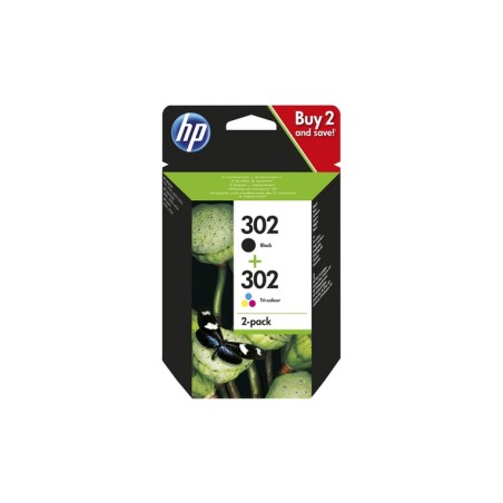 Value Pack HP no.302 BK+Tricolor (PART NUMBER: X4D37AE)