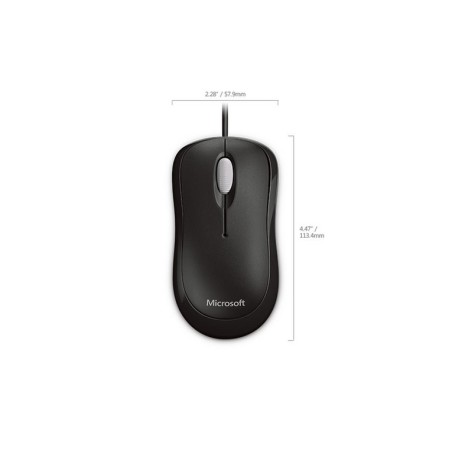 Microsoft Basic Optical Mouse (PART NUMBER: P58-00059)