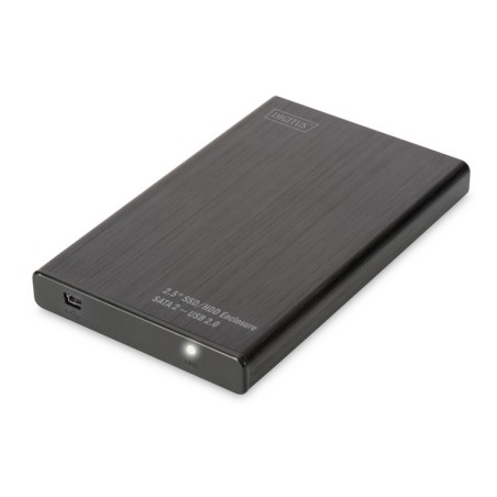 BOX ESTERNO USB 2.0 PER HDD/SSD 2,5  SAT (PART NUMBER: DA71104)