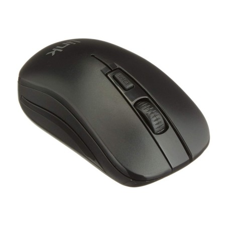MOUSE WIRELESS 3 TASTI NERO RICEVITORE U (PART NUMBER: LKMOS02)
