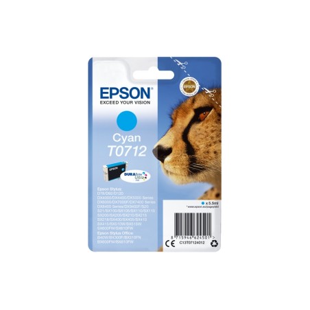 CARTUCCIA EPSON C13T07124012 CIANO (PART NUMBER: C13T07124012)