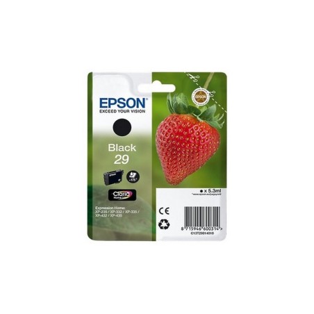 CARTUCCIA EPSON T29 FRAGOLA BLACK (PART NUMBER: C13T29814012)