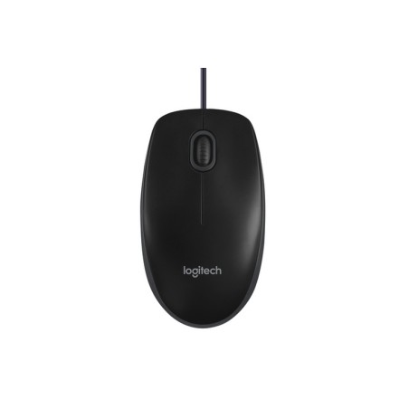 Mouse Logitech B100 USB Black (PART NUMBER: 910-003357)