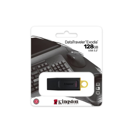 PENDRIVE Kingston 128GB  Exodia  (PART NUMBER: DTX/128GB)