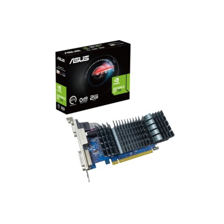 ASUS  GT710-SL-2GD5-BRK-EVO NVIDIA GeForce GT 710 2 GB GDDR5 (PART NUMBER: 90YV0ALA-M0NA00)