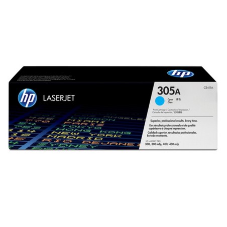 Toner HP CE411AC No.305A cyan (PART NUMBER: CE411A)